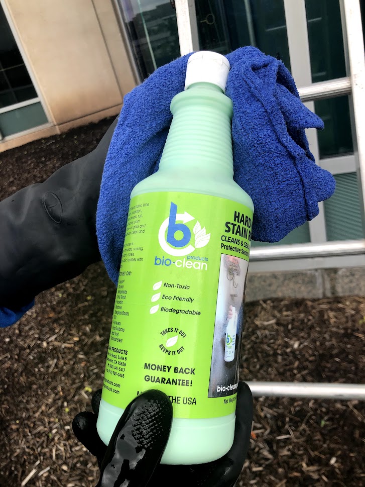 Bioclean Hard Water Stain Remover Great For Cleaning Companies