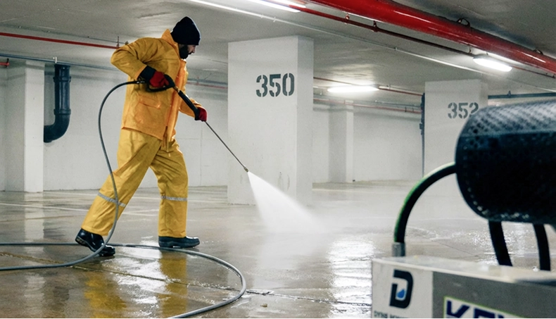 commercial pressure washing